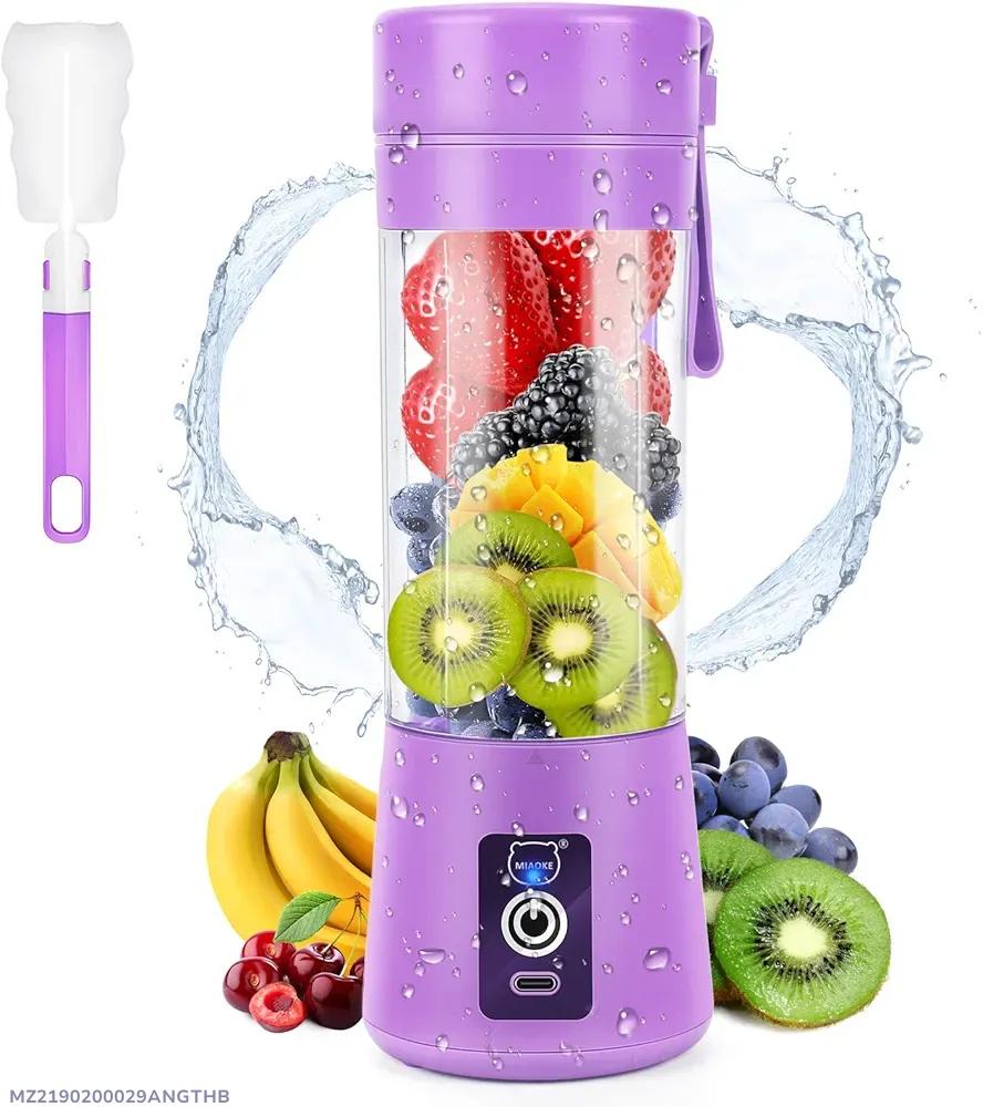 6 Blades Portable Juicer - Type-C Rechargeable - 380ml